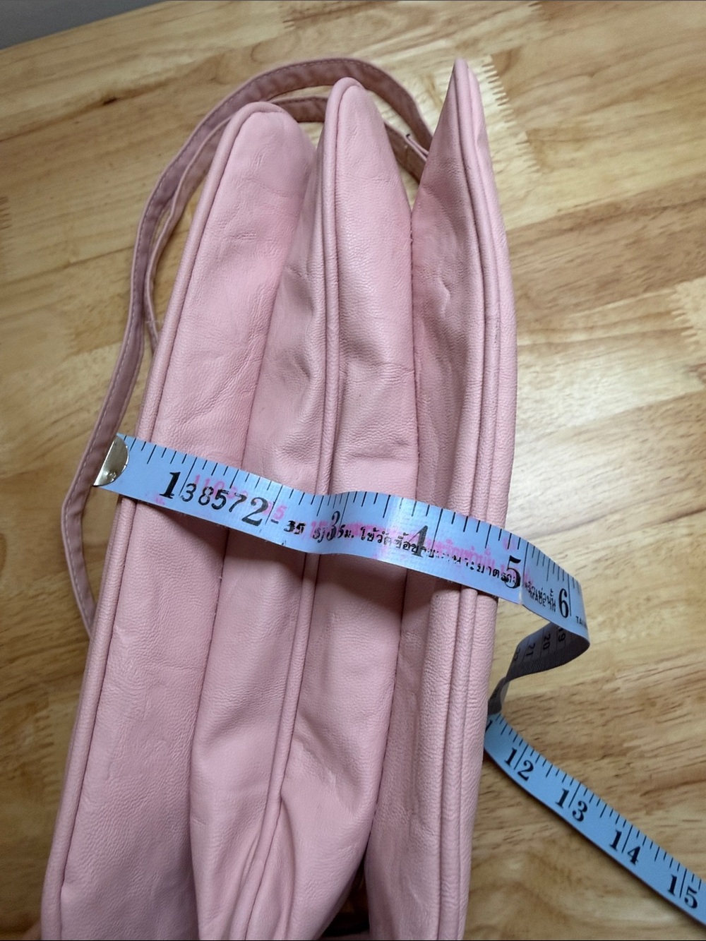 Rosetti Light Pink Crossbody Bag with Front Zip Pocket - Picture 8 of 10